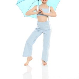 Blue Two-Piece dance costume